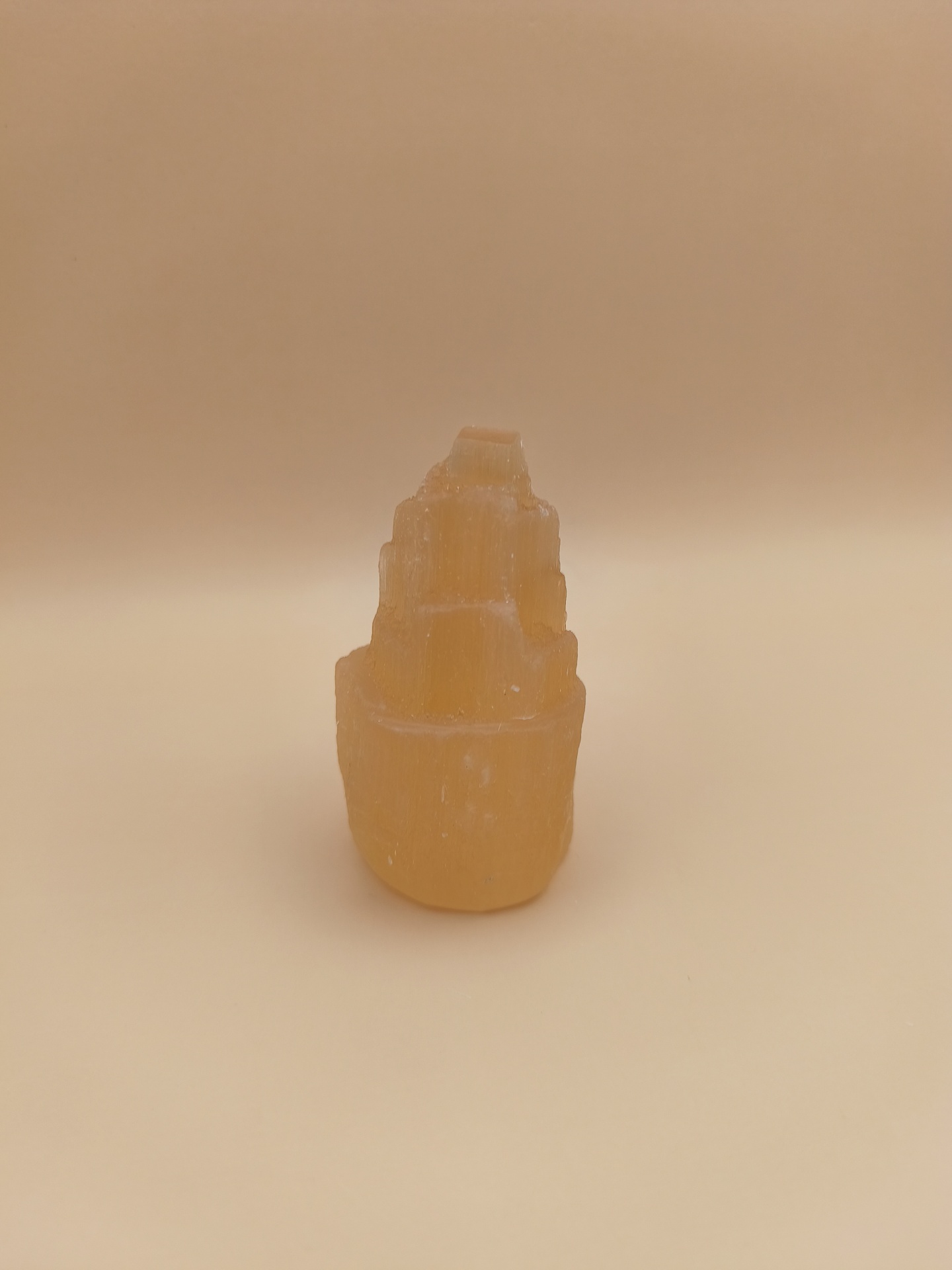 Torre Selenite Laranja (10 cms)