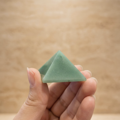 Piramide Quartzo Verde (40x40mm)