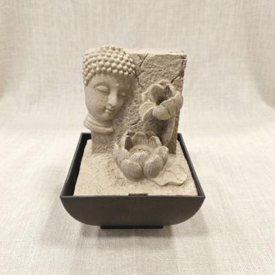 Fonte água Buda 13x13x18 cms