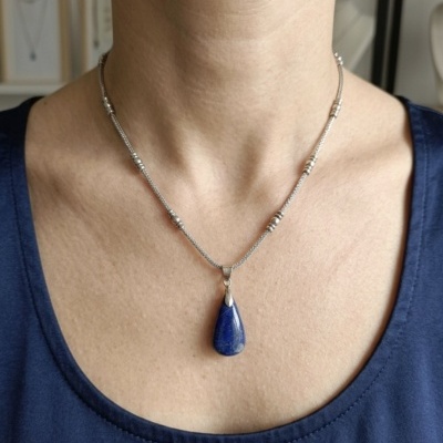 Colar Lápis Lazuli