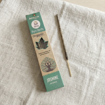 Incenso Pure Herbs Orgânico de Jasmim