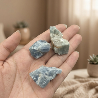 Calcite Azul Bruto (2/3 cms)