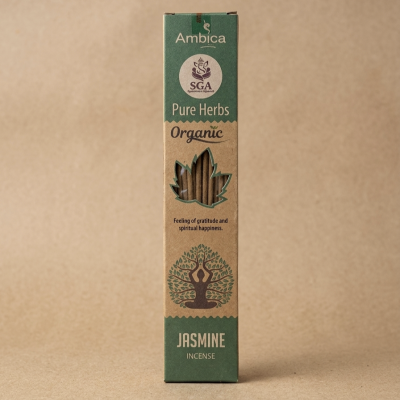 Incenso Pure Herbs Orgânico de Jasmim