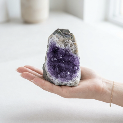 Drusa Ametista do Uruguai (410g) (8x6 cms)