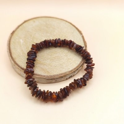 Pulseira Âmbar Escuro (chips)