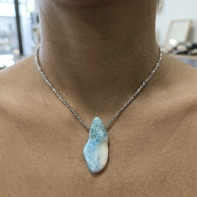 Colar Larimar
