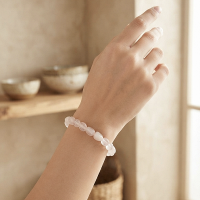 Pulseira Quartzo Cristal