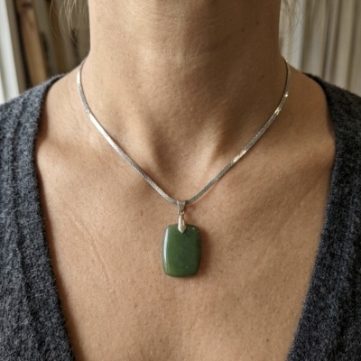 Colar Jade Verde