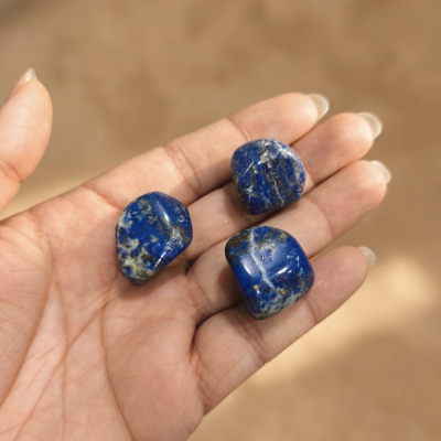 Lápis Lazuli Rolada (2/3 cms)