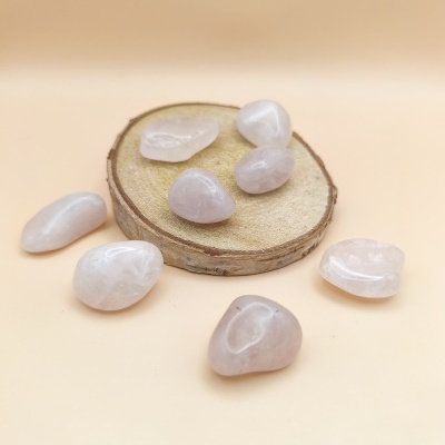 Quartzo Rosa rolado (25/30 mm)