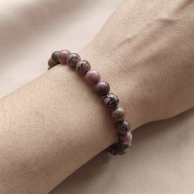 Pulseira Rodonite 8mm