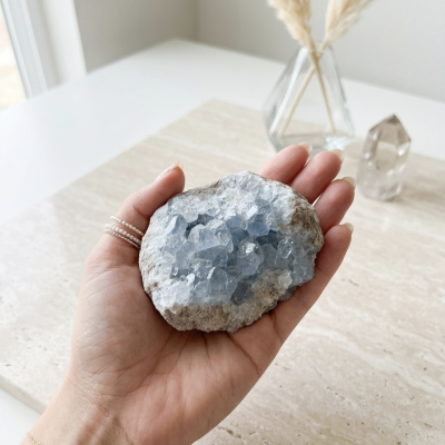 Drusa Celestite (475g)