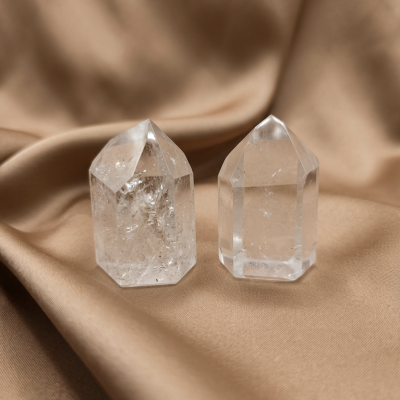 Ponta Polida Quartzo Cristal (125/150g)