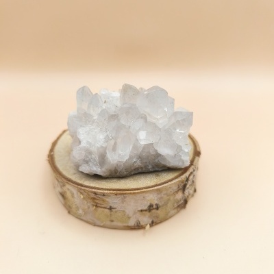 Drusa Quartzo Cristal (185g) (70x50mm)