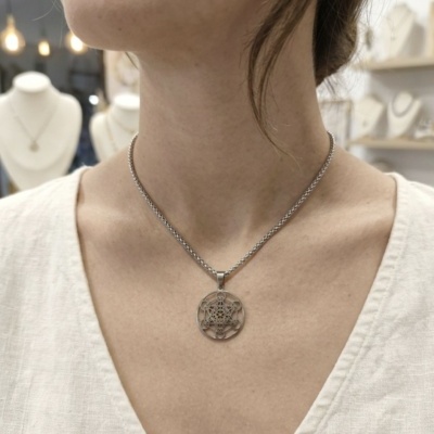 Colar Metatron (aço)