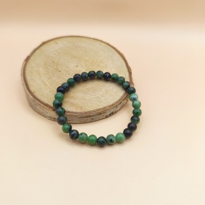 Pulseira Zoisite Rubi 5mm