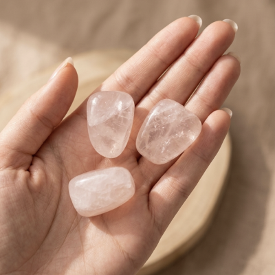 Quartzo Rosa: Amor e Cura (3/4 cms)