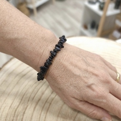 Pulseira Turmalina chips