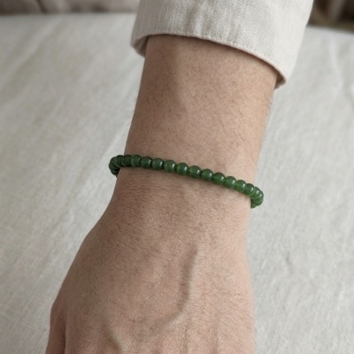 Pulseira Jade Nefrite 3mm