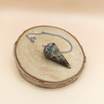 Pêndulo Aragonite Azul