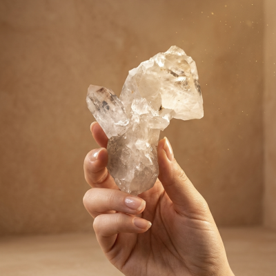 Drusa Quartzo Cristal (115g)