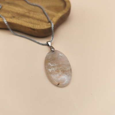 Colar Ágata Denditrica