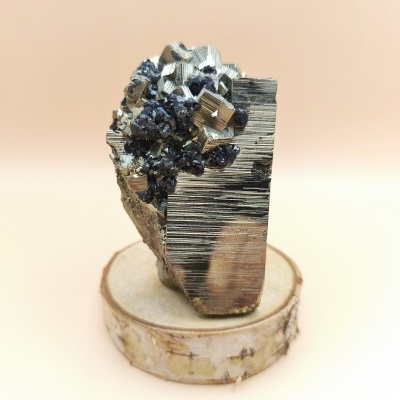 Pirite com marcasite (840g) (90x60x65 mm)