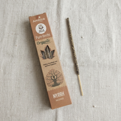 Incenso Pure Herbs Orgânico de Mirra