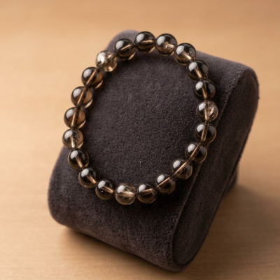 Pulseira Quartzo Fumado 8mm