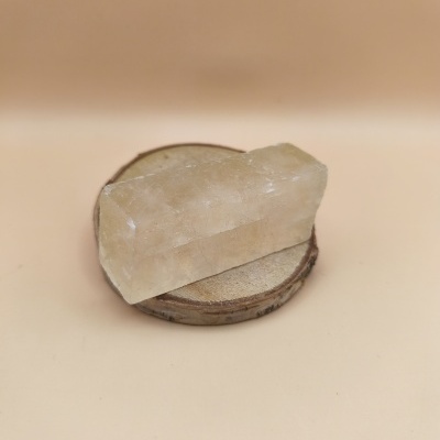 Calcite ótica amarela (80 x 30 mm)