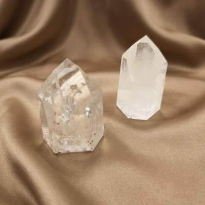 Ponta Polida Quartzo Cristal (200/225g)