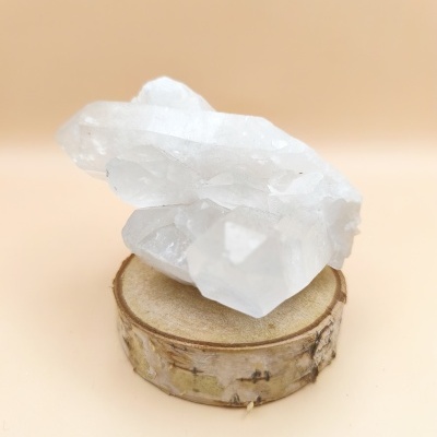 Drusa Quartzo Cristal (560g) (110x80mm)