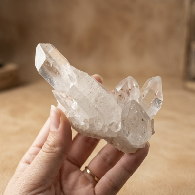 Drusa Quartzo Cristal (310g) (11x5mm)
