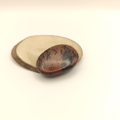 Obsidiana Caoba (Mogno) plana