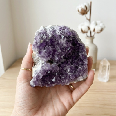 Drusa Ametista do Uruguai (670g) (9x9 cms)