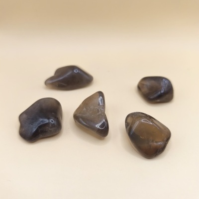 Quartzo Fumado Rolado (20/25mm)