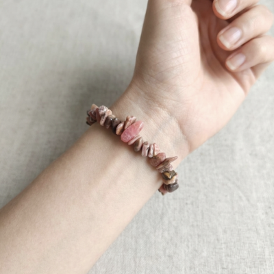 Pulseira Rodocrosite chips