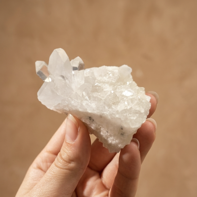 Drusa Quartzo Cristal