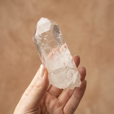 Drusa Quartzo Cristal (390g) (12x5 cms)