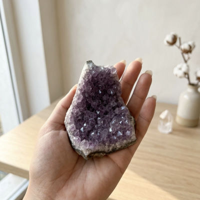 Drusa Ametista do Uruguai (255g) (7x7 cms)