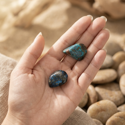 Shattuckite rolada (2/3 cms)