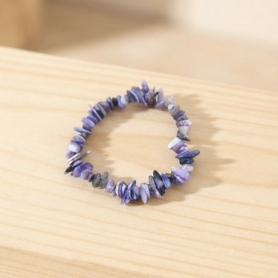 Pulseira Charoíte chips