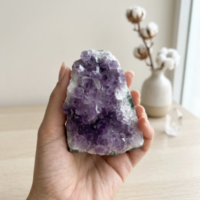 Drusa Ametista do Uruguai (525g) (8x7 cms)