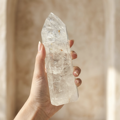Gerador de Quartzo Cristal (1430g) (23x7 cms)