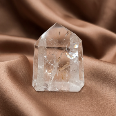 Ponta Polida Quartzo Cristal (150/175g)