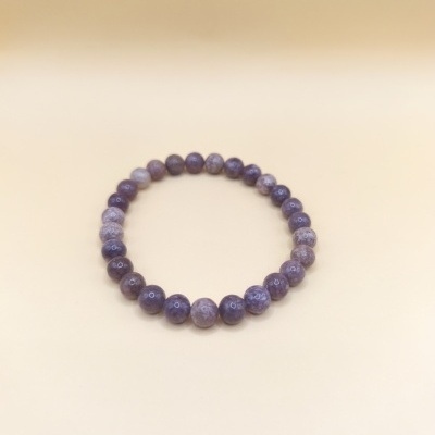 Pulseira Lepidolite 6mm