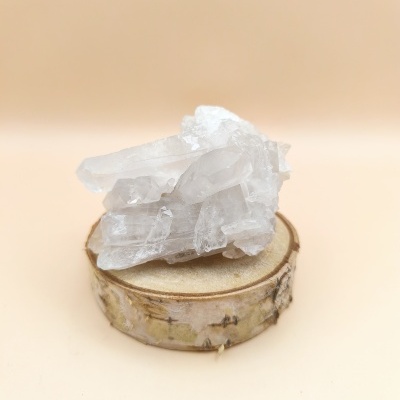 Drusa Quartzo Cristal (245g) (80x60mm)