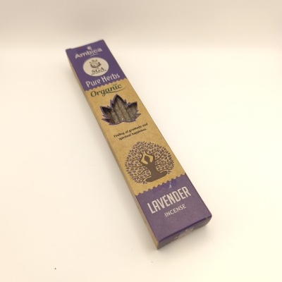 Incenso Pure Herbs Orgânico de Lavanda