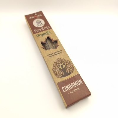 Incenso Pure Herbs Orgânico de Canela