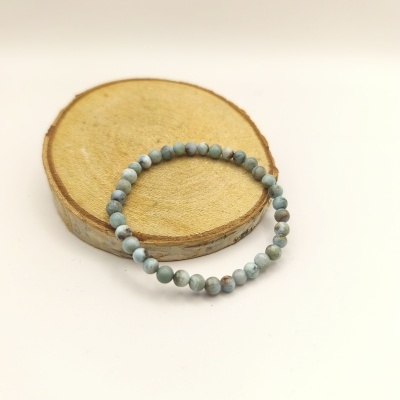 Pulseira Larimar 4mm